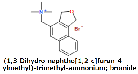 CAS#(1,3-Dihydro-naphtho[1,2-c]furan-4-ylmethyl)-trimethyl-ammonium; bromide